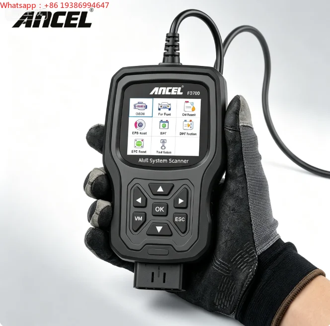 For FD700 OBDII Diagnostic Scanner for Ford Lincoln Mercury All Systems Reset & I/M Ready