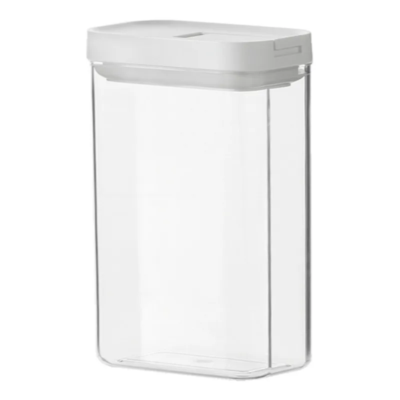 

Lanjiaoluo-latas selladas de plástico de grado alimenticio, caja de almacenamiento de gran capacidad, tanque de almacenaCD