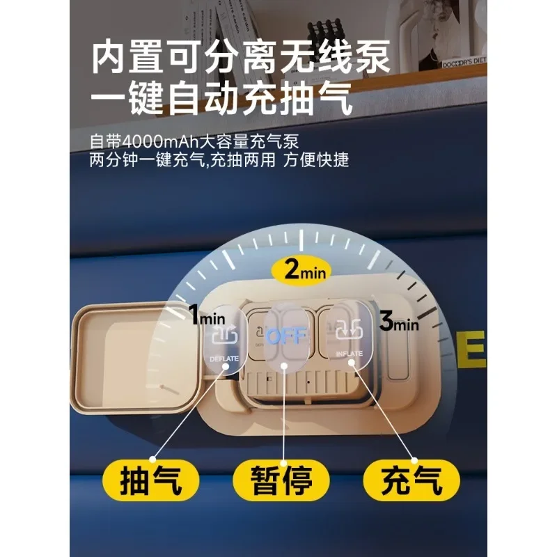 

Automatic inflatable mattress floor bunk household outdoor air mattress bed thickened tent camping portable moisture-proof