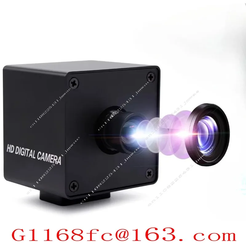 4K Distortion-free USB Mini Camera 3840X2160 30fps IMX317 8MP Industrial Webcam for Video Conferencing, 3D Printers