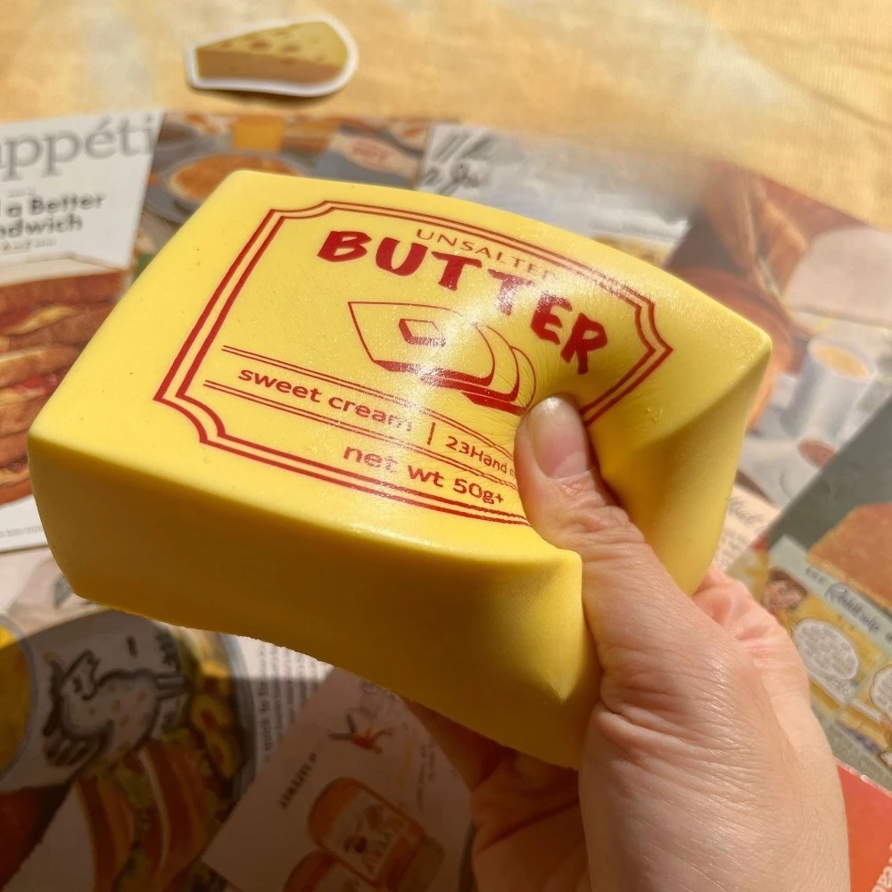 Squishy Simulated Butter Block - đánh giá và giá Kids Toys Blocks