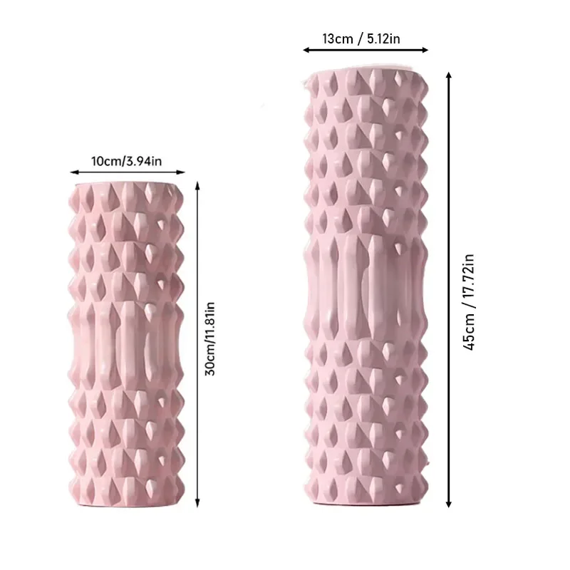 Foam Roller Yoga Massage Fitness Exercise Massage Roller for Deep Tissue Muscle Whole Body Back Pain Relief Muscle Recovery Legs