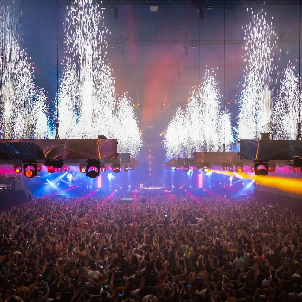 

New 600W Cold Sparks Machine Cold Sparkers Stage Special Equipment Firework Machine With DMX512 Control For DJ Disco Party Bar