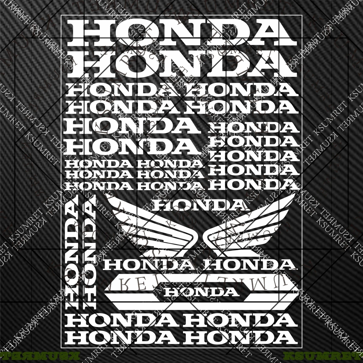 

Для мотоцикла Honda наклейки наклейки на шлем набор логотипов