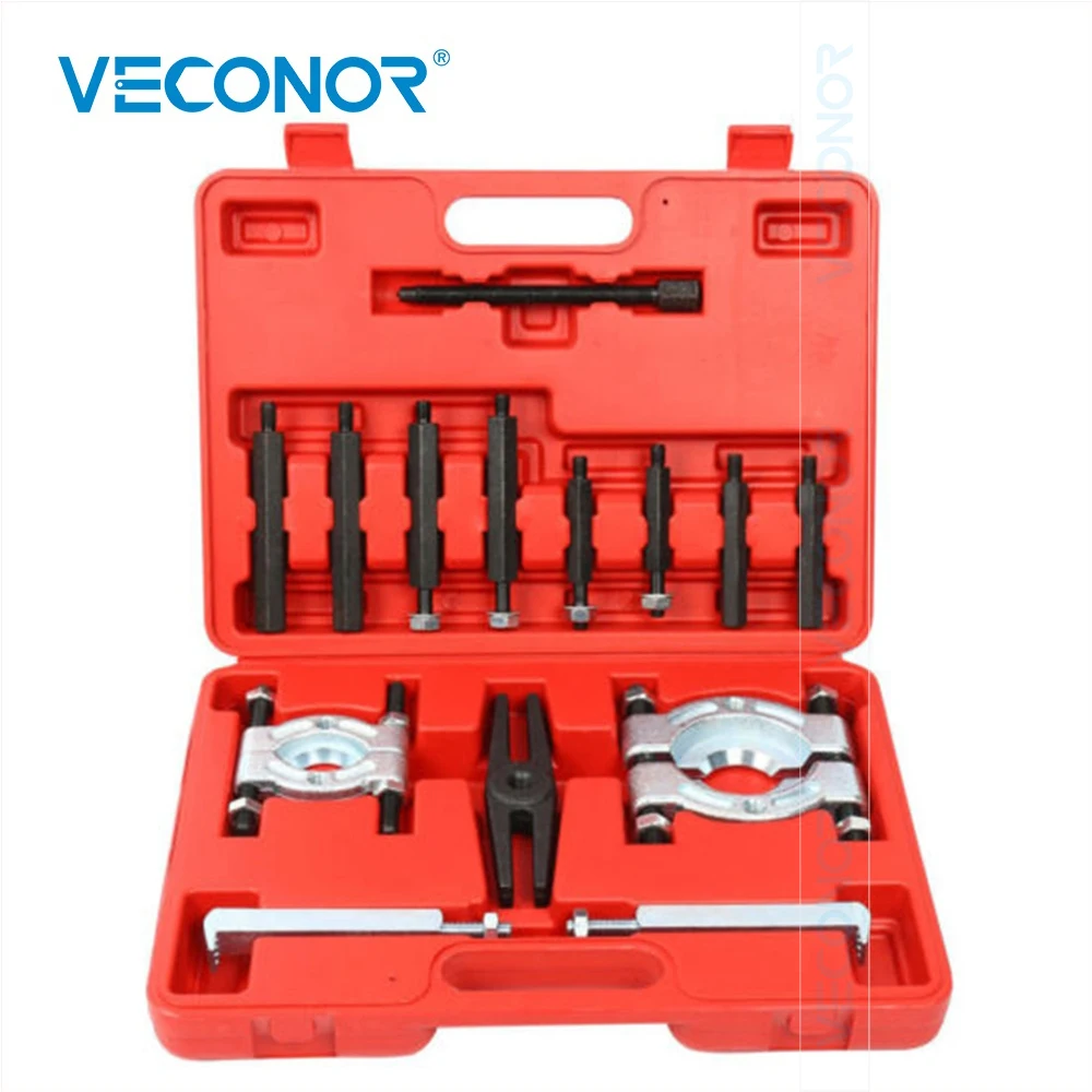 Bearing Puller Set 5-Ton-Capacity Bearing Separator Wheel Hub Axle Puller Set Pinion Bearing Removal Tool Kit Bearing Splitter