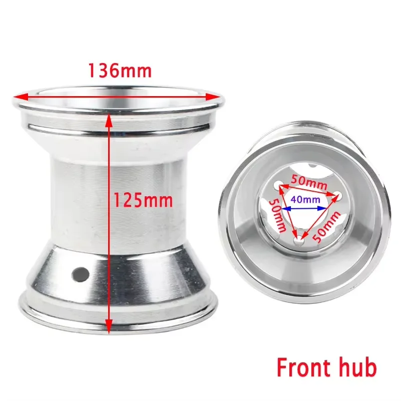 NEW 5 Inch GO KART Wheel Rear 11X7.10-5 Front 10X4.50-5 Wheel Rim for KARTING ATV UTV Racing Golf Buggy Drift Trike Slick