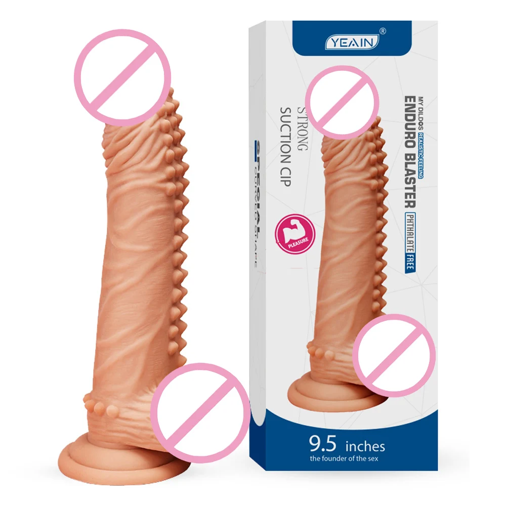 Yeain Realistische Dildo Huid Gevoel Seksspeeltje Voor Vrouwen Vrouwelijke Masturbator Anale Volwassen Product Realistische Dildo 'S Plezier Voor Vrouwen