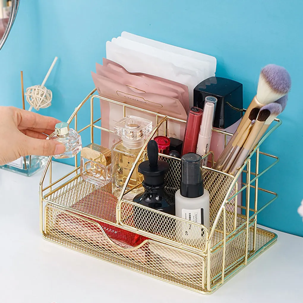 Easy-to-Assemble Storage Rack For Space Organizing Desktop Storage Box Organizer Storage Holder