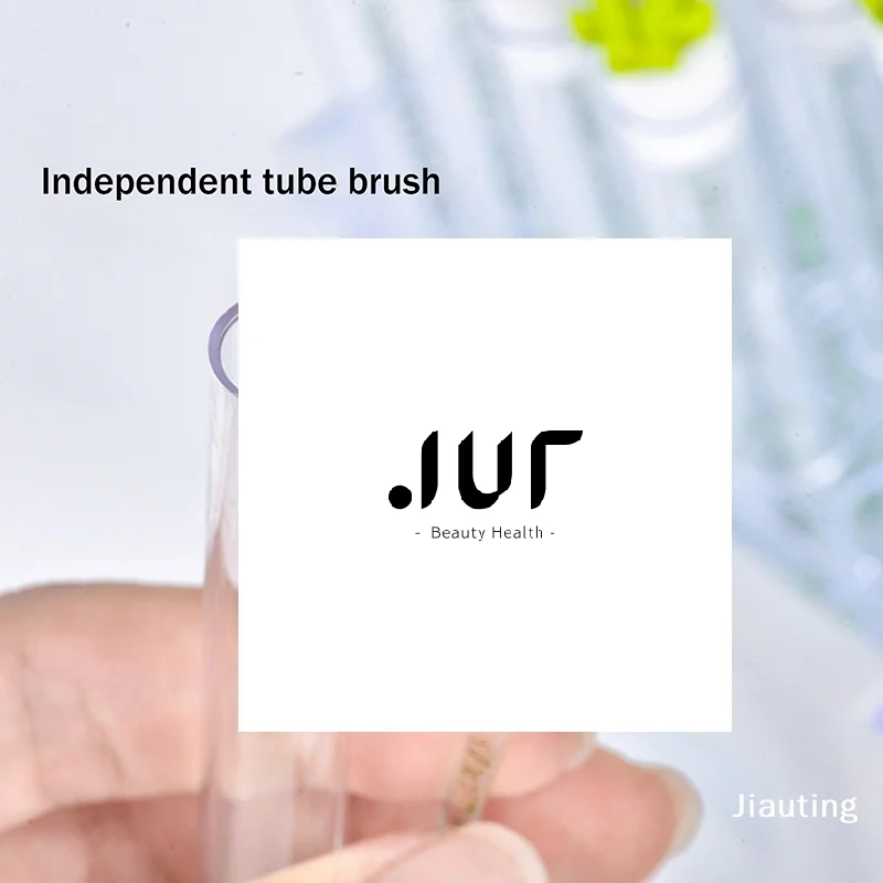 1/2/5 szt. Urocze szczoteczki do rzęs w kształcie pandy z bambusa z kryształowymi aplikatorami do tuszu, grzebienie do brwi, szczoteczki do makijażu