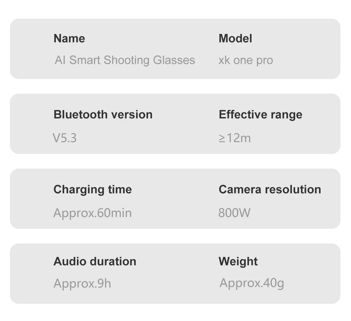 Lenovo Neue Upgrade Smart AI Brille 1600W HD 8K Aufnahmekamera Foto Sprachanruf Übersetzung Bluetooth AI Motorradbrille – Detail 13