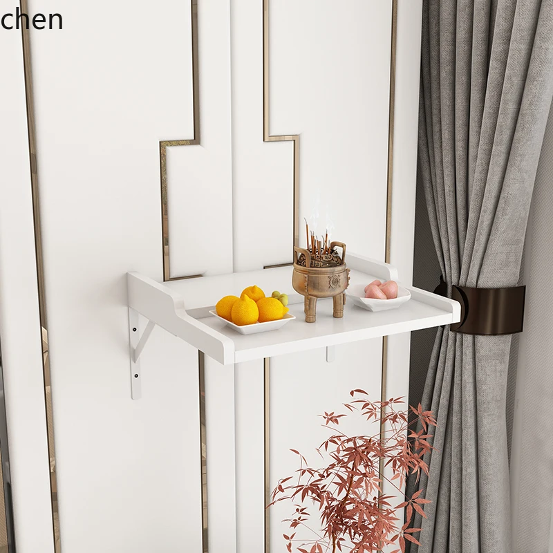 

LXC Altar Table for Home Use, Guan Gong and God of Wealth Display Stand, Guanyin Hanging Buddha Cabinet, Ancestor Worship Table