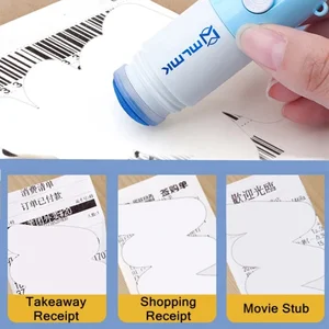 Thermal paper Easer mail opening, fluid correction with knife, anti peep identity information, privacy protector Eraser, 2 in 1 8 Main Sales Opener - №2