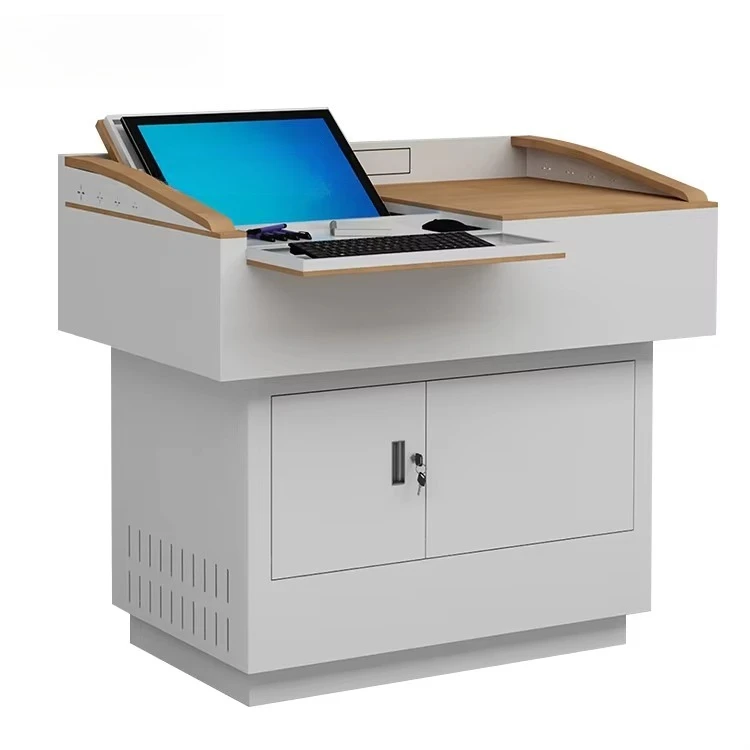 One-stop school furniture classroom teacher digital podium multimedia platform classroom intelligent podium teaching equipment