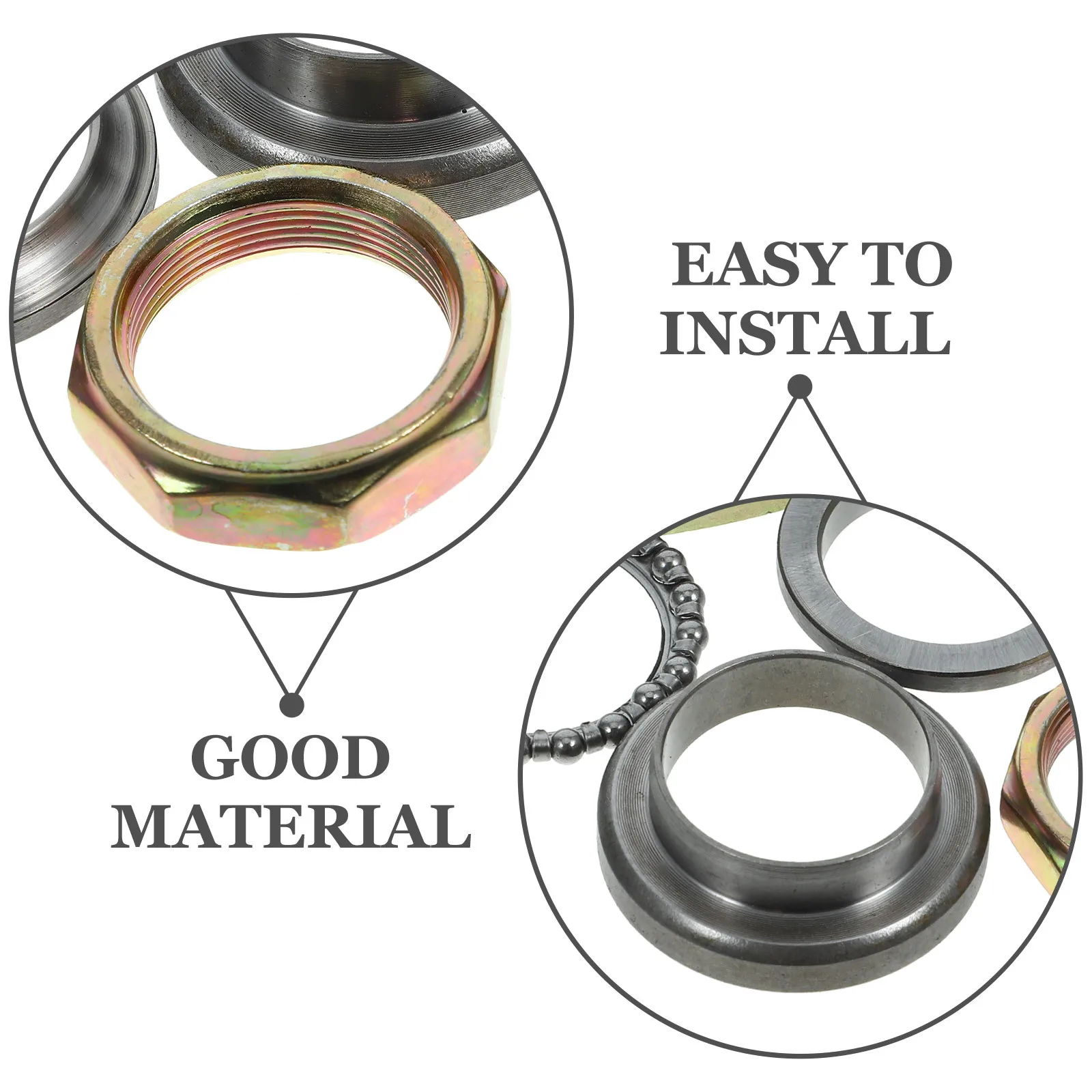 

1 комплект подшипников рулевого стержня для детей, сменный подшипник вилки для скутера, комплект подшипников рулевого управления передней вилки, детали для скутера