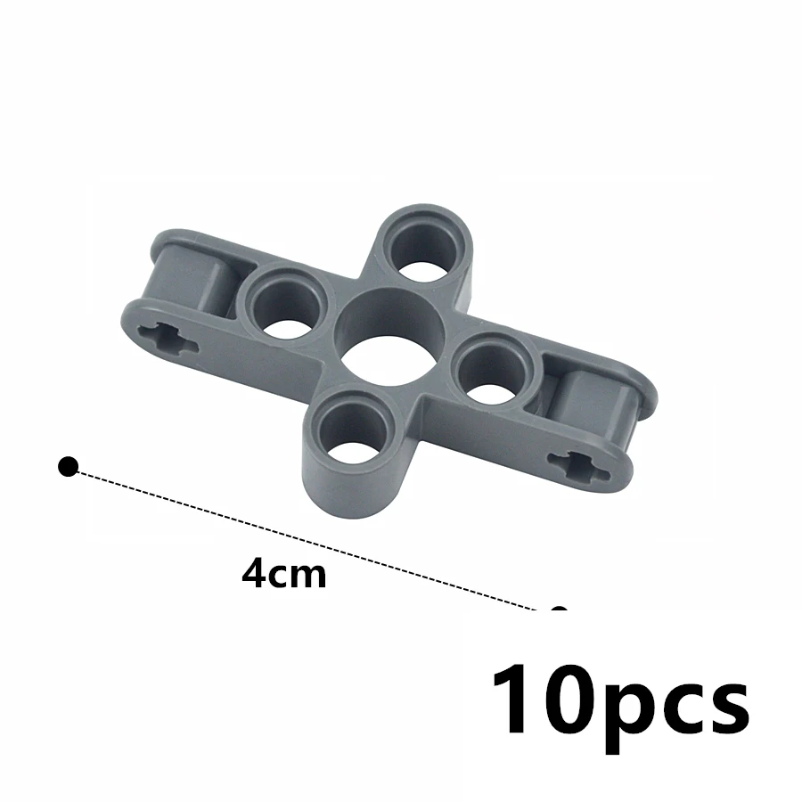 MOC Technische Bausteine, Zahnrad- und Steckverbindungs-Set mit Achsen, Baustein-Set für Kinder, DIY-Spielzeug 47896 10197 44809 69778 – Detail 3