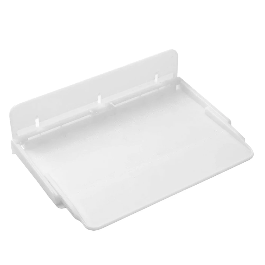 

Wall Shelf Organizer Bedside Tray Foldable Hanging Storage Bookshelf Plastic Dorm Rack Lightweight Compact Smooth Surface No