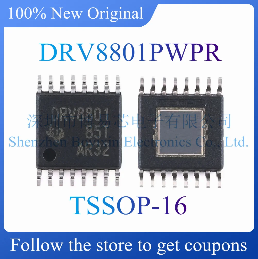 

NEW DRV8801PWPR DRV8801.Original Product.Package HTSSOP-16