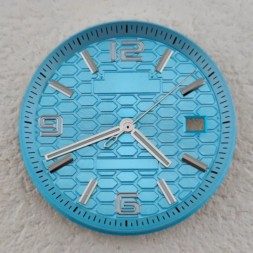 NH35 الطلب 33.8 مللي متر لا شعار العسل عزر ساعة الطلب صالح 39.5 مللي متر حالة المحار لاند ساكن NH35 الحركة التلقائية الأيدي وزارة الدفاع أجزاء