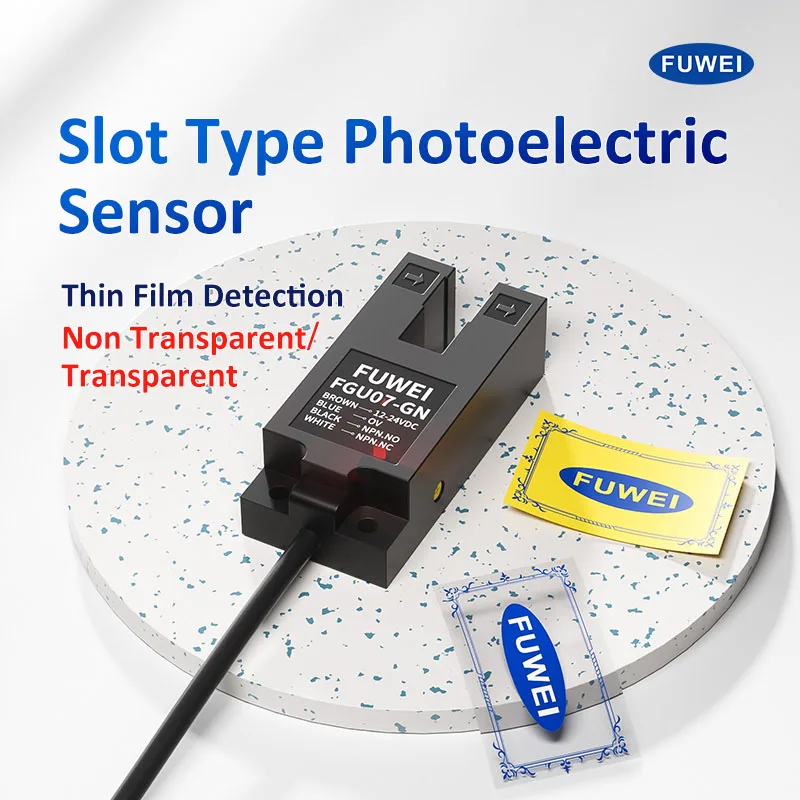 

FUWEI FGU07-GN Protruding Transparent Film Inspection U-slot photoelectric inductive limit photoelectric sensor