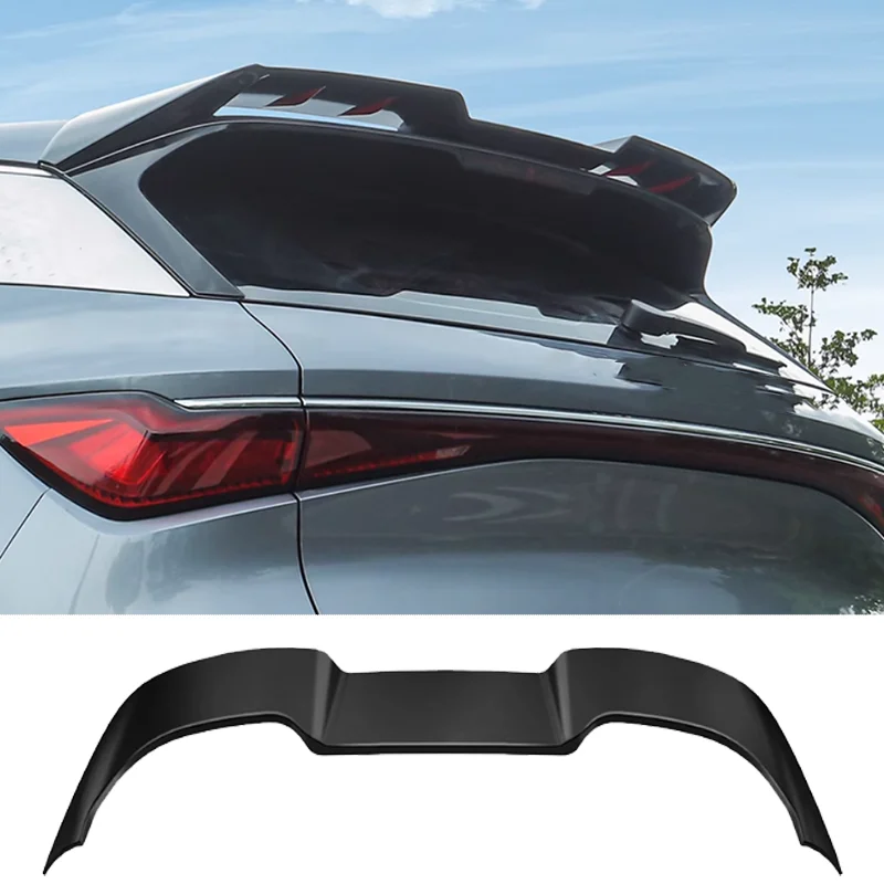 

Rear Roof Trunk Lid Duck Car Spoiler Splitter for2022+ BYD Auto 3 EV Yuan Plus Exterior Tuning Accessories Parts Rear Wing Refit