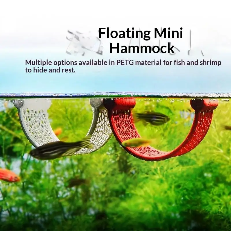 Floating Betta Hammock Feeding Ring And Resting Spot Floatin