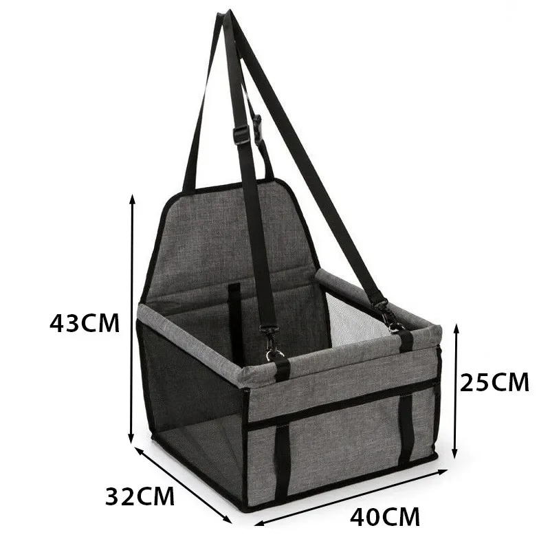 Factory  Cage Protector Waterproof Foldable Version Booster Protector Pet Dog Car Seat for Dogs Cats Puppy Travel view 2