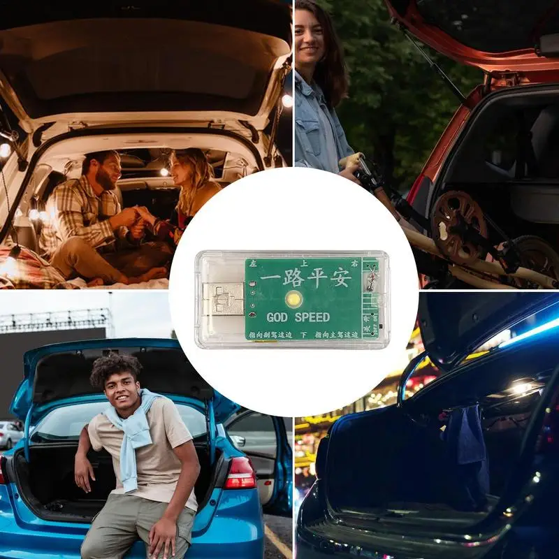 Автомобильная фотолента, беспроводная автомобильная фотолампа, интерьер, перезаряжаемая, крутая Автомобильная задняя фонарь, задняя дверь, аксессуары для багажника автомобиля