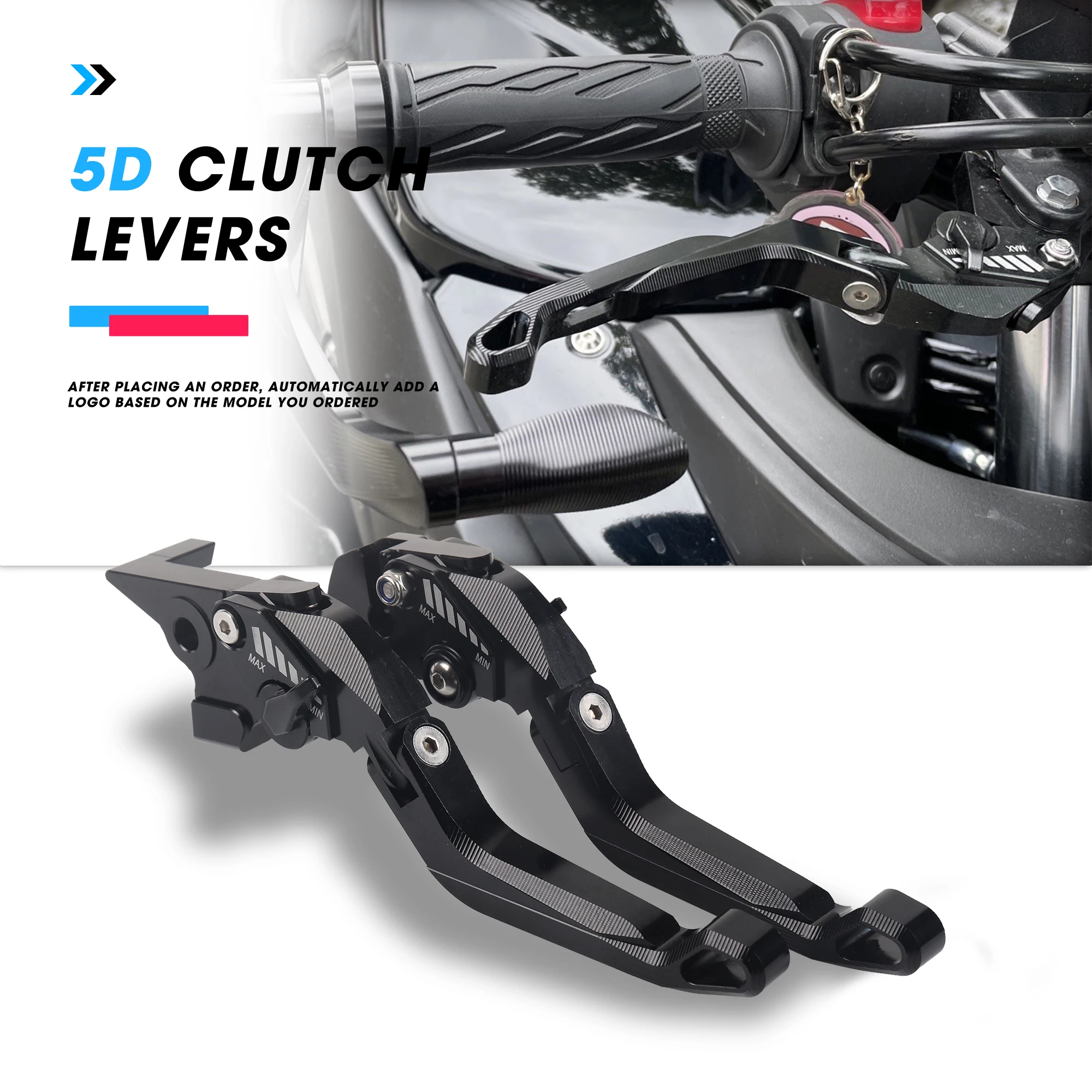 Аксессуары для мотоцикла 5D, регулируемая ручка для Aprilia RS660 Tuono 660 V4 RSV4 1100 1000 R/RR/RF, рычаги тормозной муфты мотоцикла
