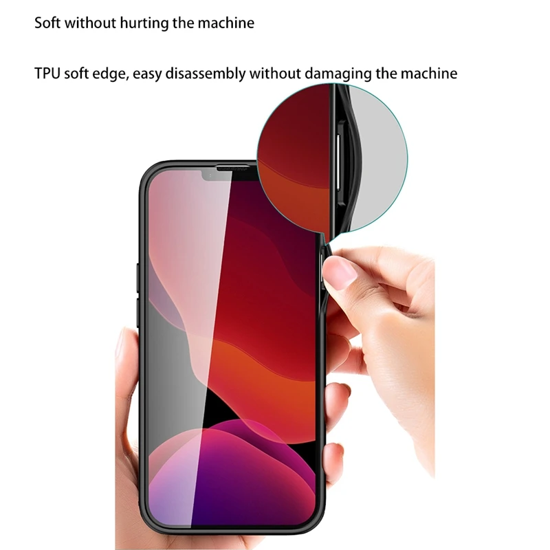 جراب هاتف غير لامع مقاوم للصدمات مضاد للسقوط لهاتف آيفون ، غطاء رقيق شفاف ، جراب حماية