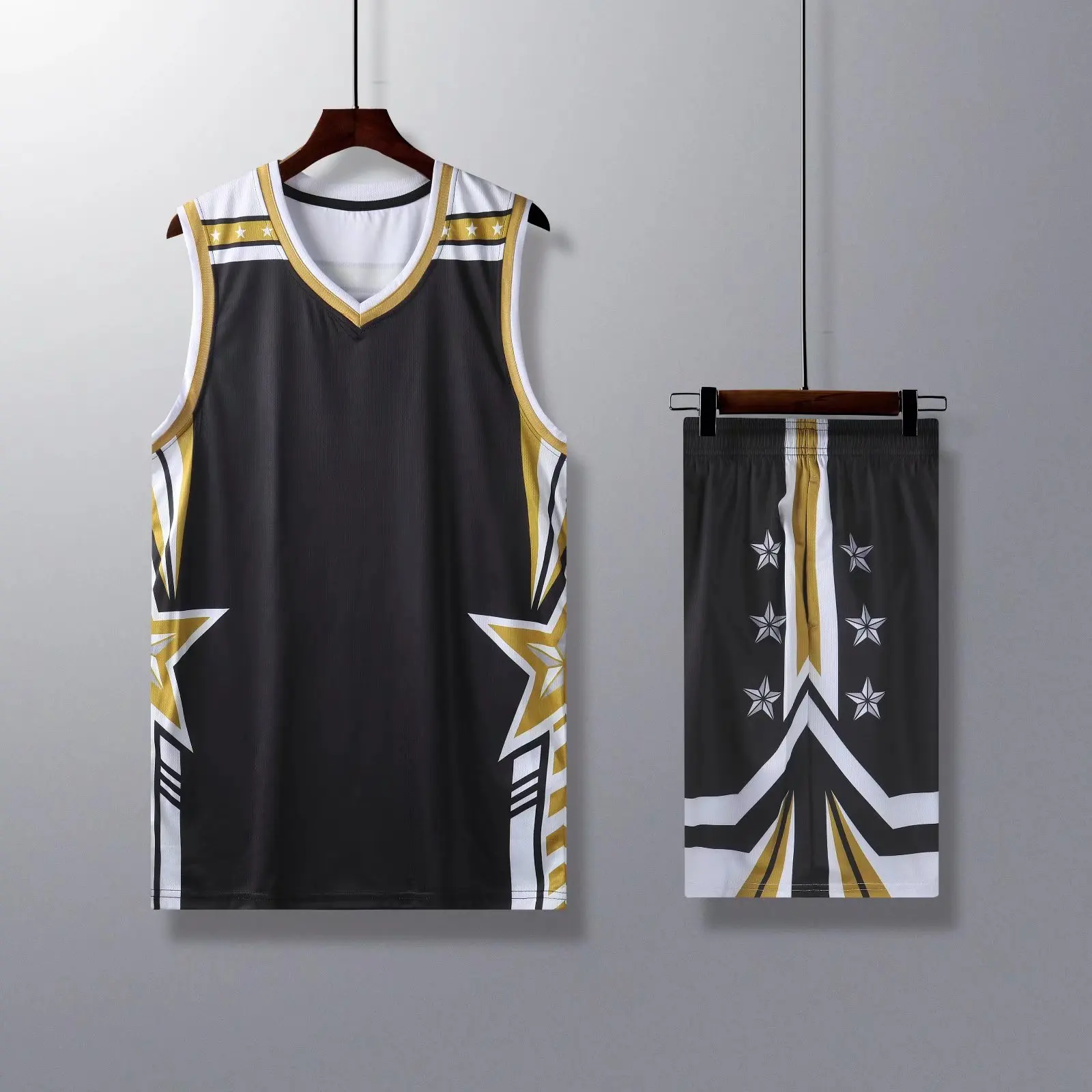 Children Men Custom Basketball Jersey Sets Plus Size 2 Pieces Sleeveless Vest Shorts Team Professional Basketball Uniforms Suit