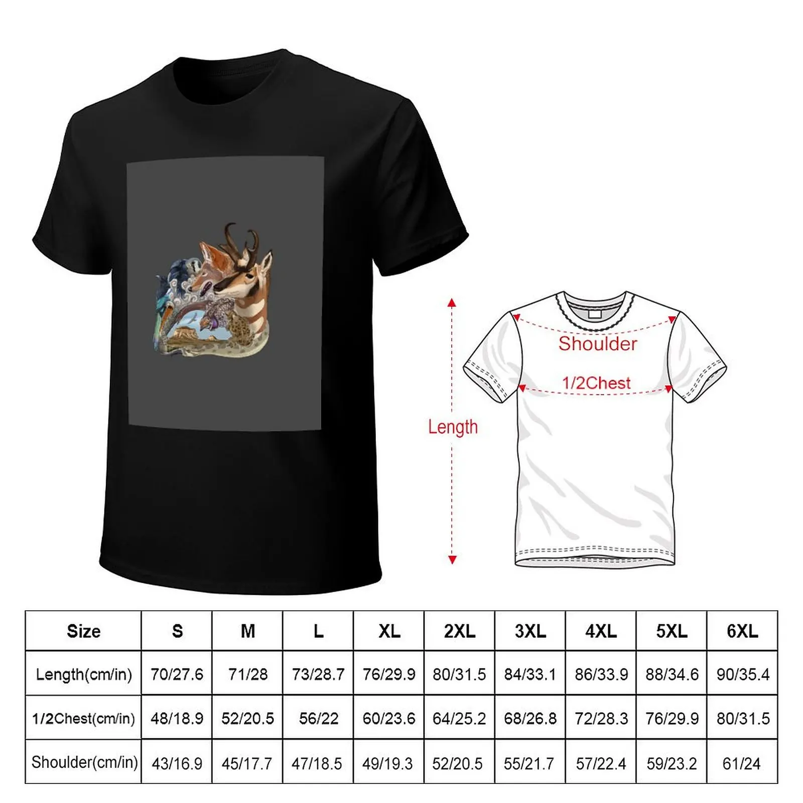 Prairie Life T-Shirt Festival Casual Short Sleeve