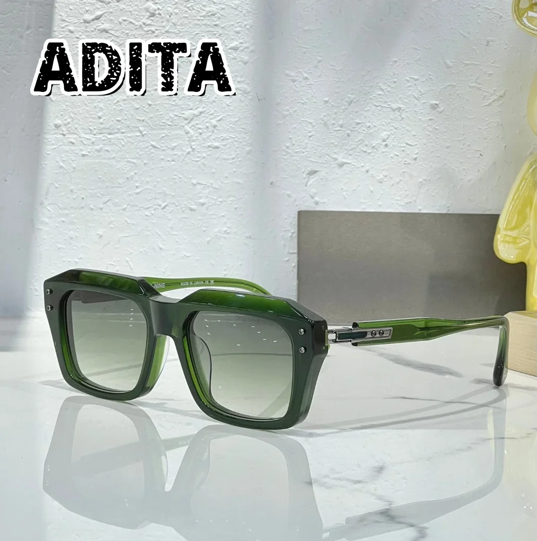 GRANDMASTER NINE DTX464 Top High Quality Sunglasses For Men Titanium Style Fashion Design Sunglasses For Womens With Box