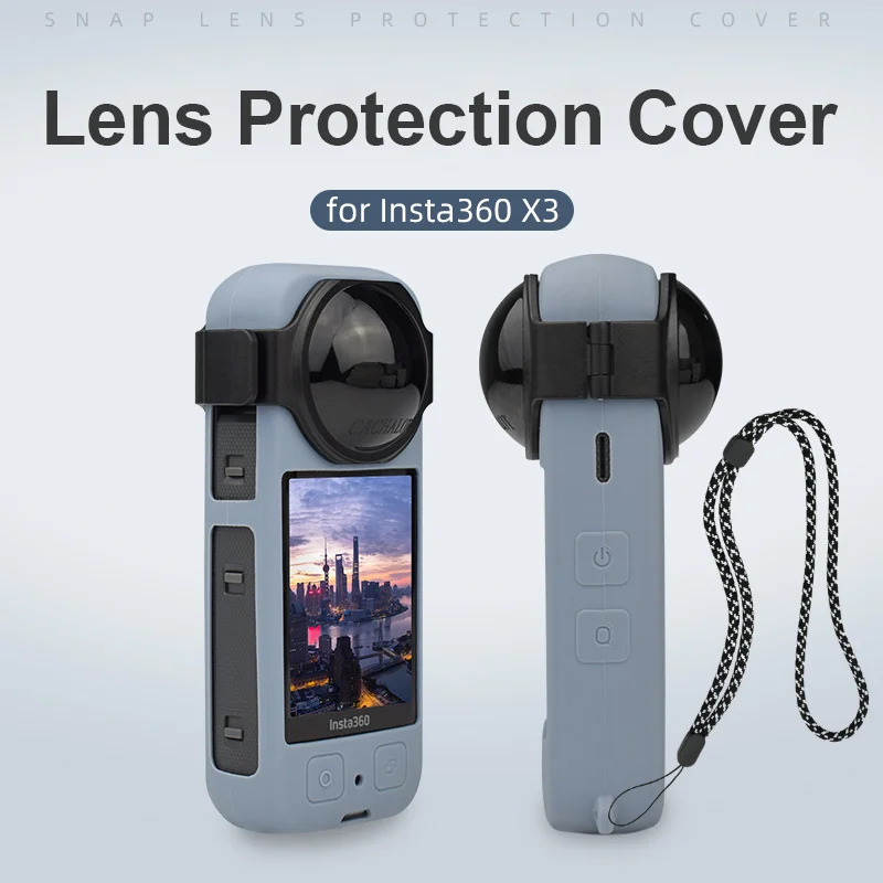 Insta360 X3 Protective Case & Lens Cap Set