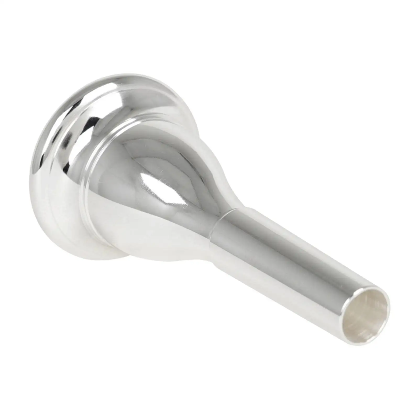 

Tuba Mouthpiece Brass Mouthpiece Professional Musical Instrument Accessories for Beginners Player Sturdy Replacement Part