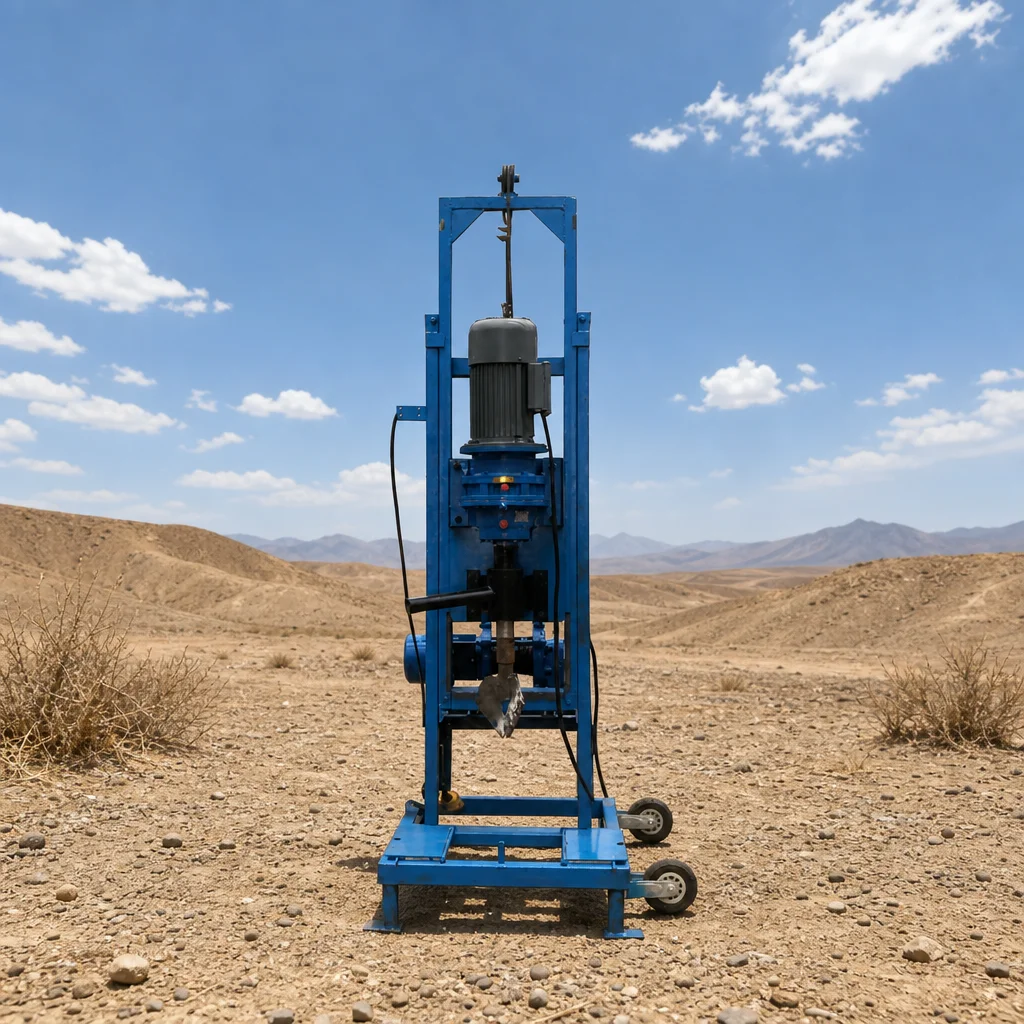 Customized 100m Depth Hydraulic Type Movable Type Water Well Drilling Equipment Convenient Operation for Shallow Water Wells