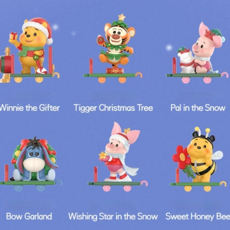 Lovely Winnie The Pooh Gift Delivery Series Figurines Blind Box Toys Mysterious Surprises Are Waiting For You To Unpack