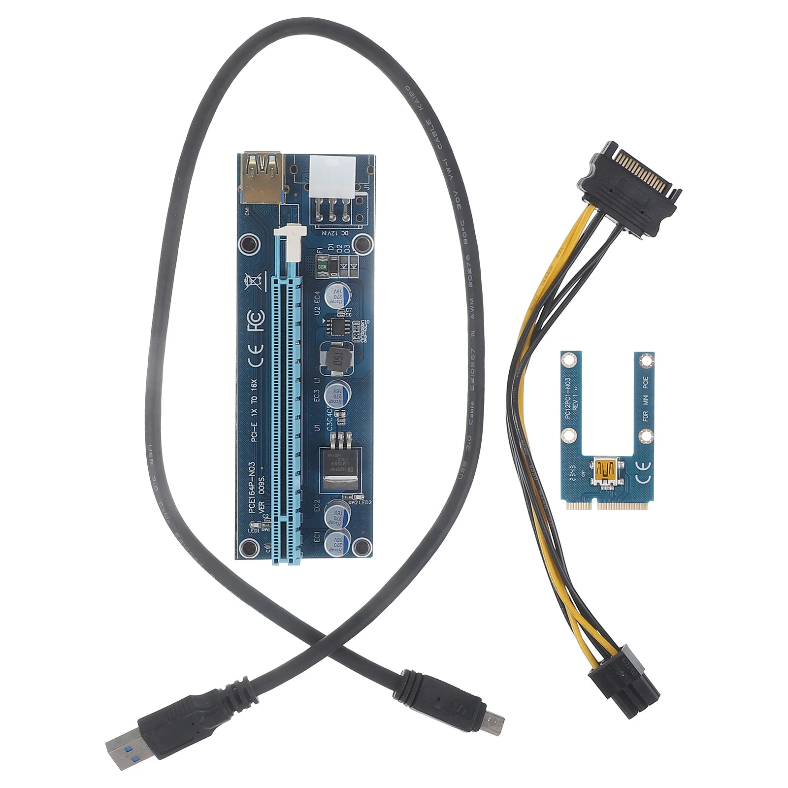 Pcie Express Extension Graphics Laptop External Card Computer Independent Gpu Cable Supply Pcb Office