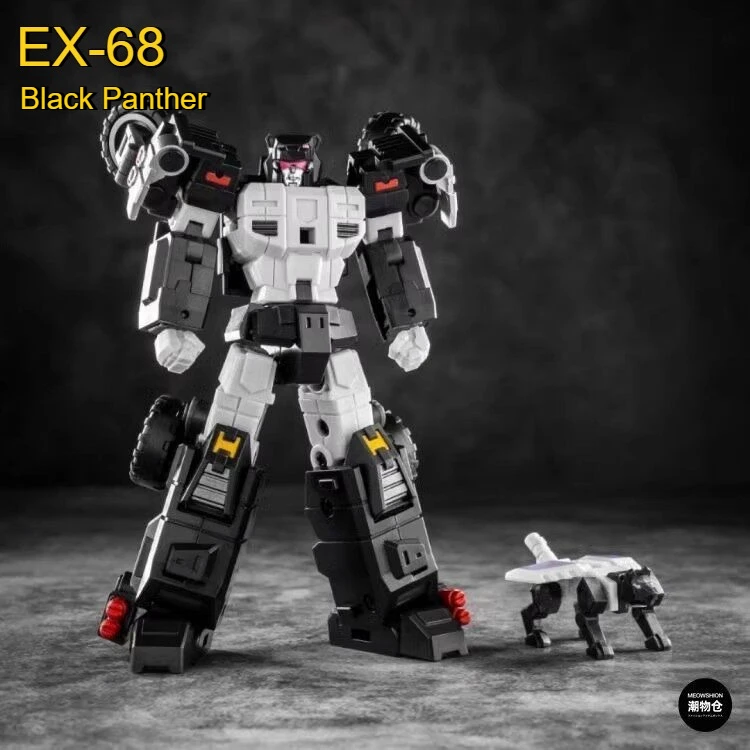 

[В наличии] IF EX-68 EX68 Black Panther Liokaiser Claw of Osiris Leopard Commander Action Toy, коллекционная игрушка для мальчиков, подарок