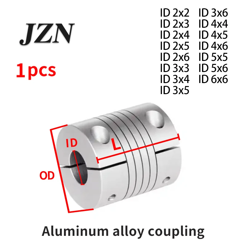 1Pcs D16L20 Aluminu…