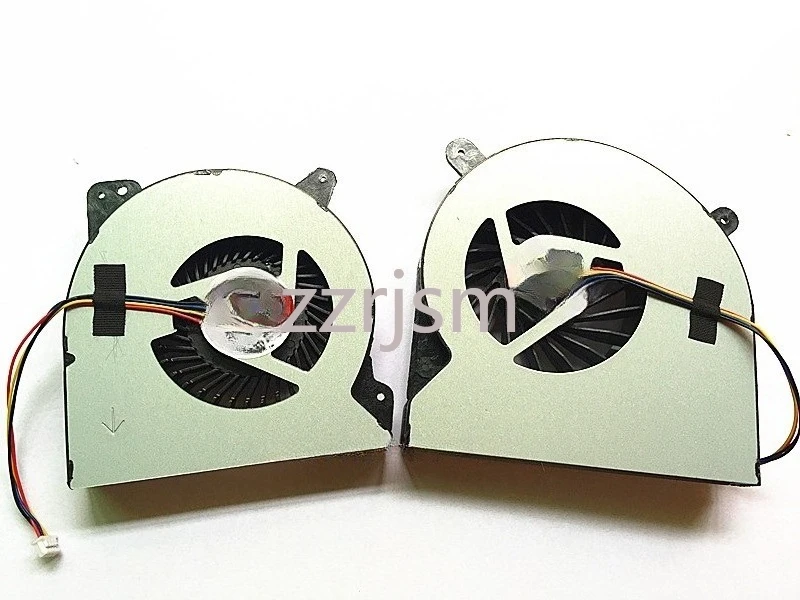 New CPU GPU Cooler Fan For ASUS G750 G750J G750JH G750JW G750JM G750JS G750JZ Laptop Cooling Fan 12V
