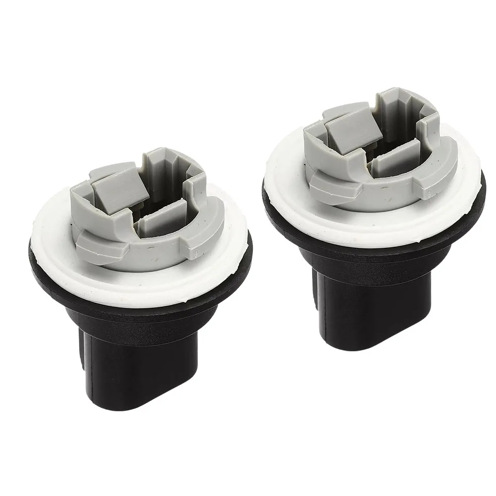

Parking Light Bulb Sockets 2 PCS Compatible with For Jeep Compass 2007 2017 OEM Number 68000686AA 645504 ABS Construction