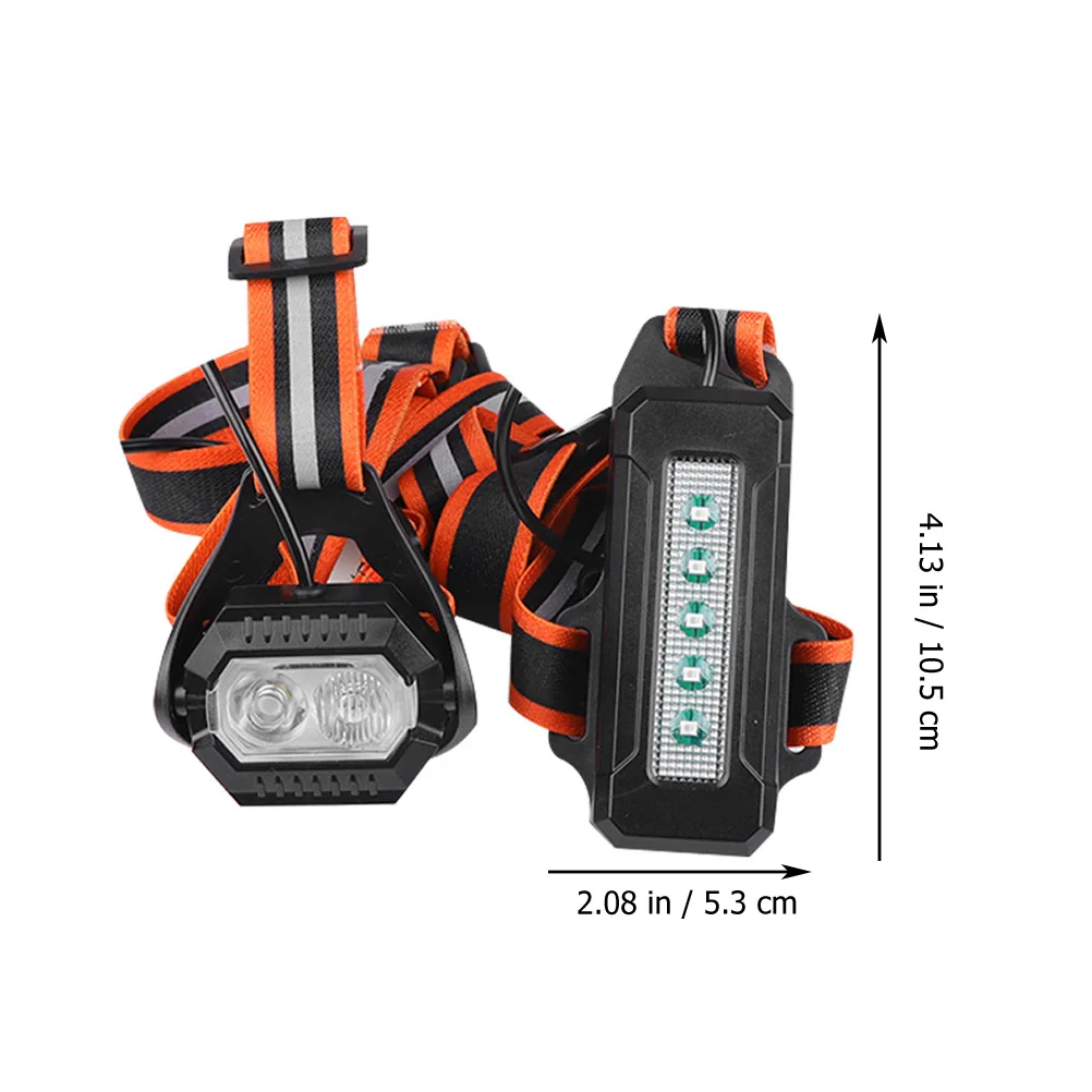 1 مجموعة ليلة تشغيل ضوء مصباح الصدر مقاوم للماء للرياضة في الهواء الطلق قابلة للشحن المحمولة مصباح جيد الإضاءة متعددة الوظائف ضوء الصدر #3