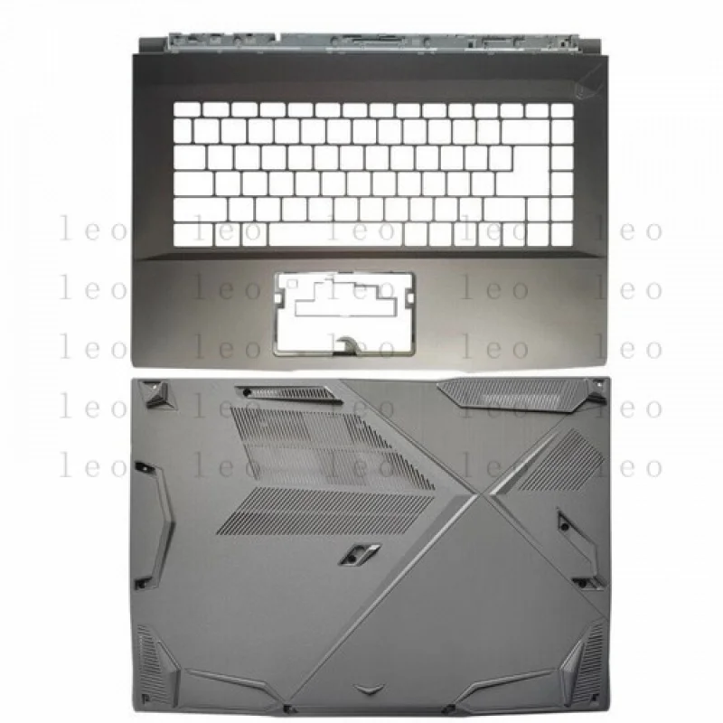 

WW New For MSI Thin 15 MS-16R8 MS-16RK Upper Case Palmrest Cover/Bottom Base Case