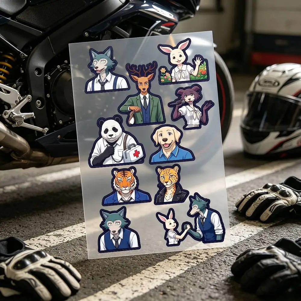 Beastars Stickers Auto Body Bumper Windows Motorcycle Laptop Walls Vinyl Decal Car Tuning Accessories