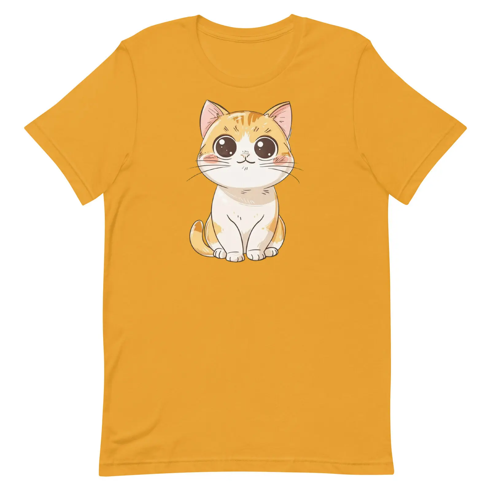 Orange Cat Tee | Cute Graphic T-Shirts | kawaiitees.com