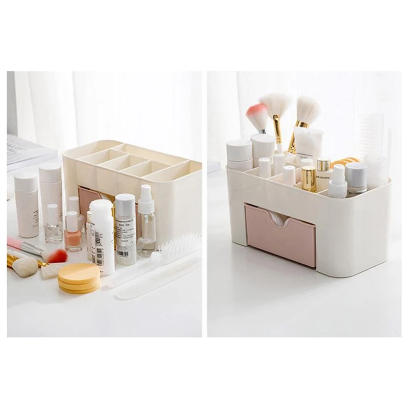 Multi-functional Storage Box For Nail Box Cotton Buds Book Accessories Office Desktop Tools Jewellery Box Cosmetic Storage Box