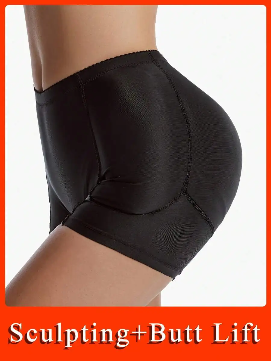 

Women Shapewear Shorts With Padded Butt Lift Tummy Control Hip Enhancement