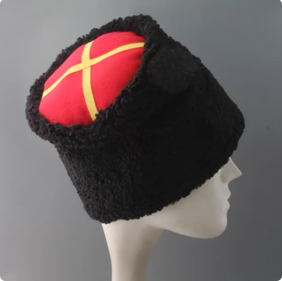

Commercial version Cossack Soviet Papakha Papakha Mao Hat Cavalry Hat