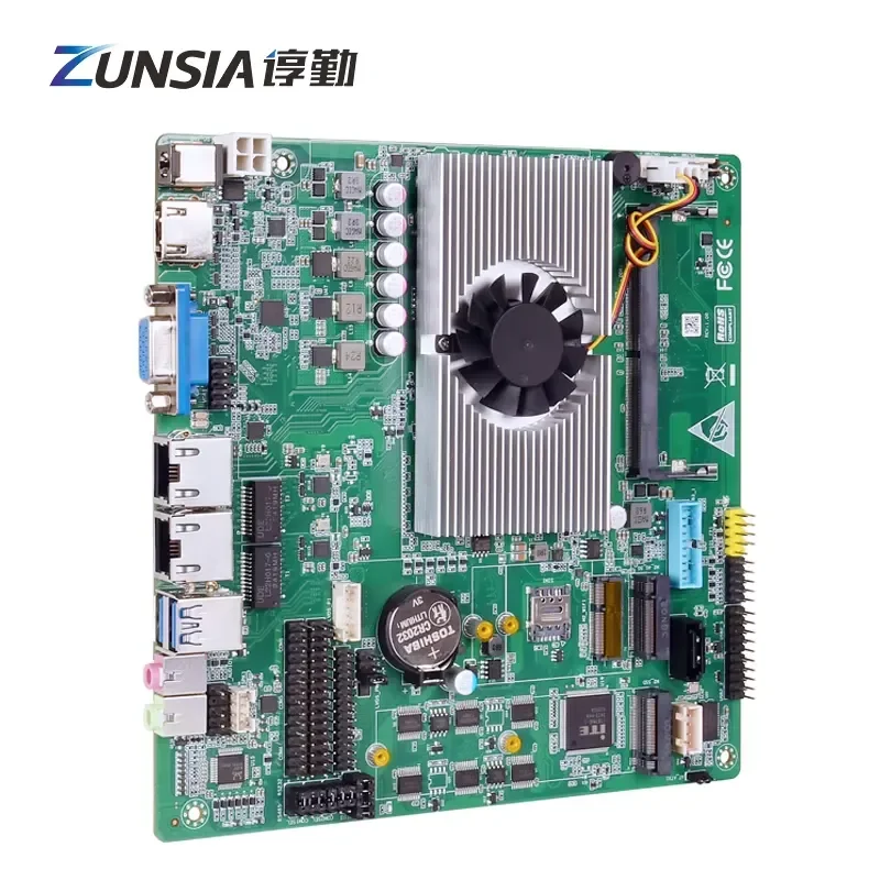 for Digital Signage Mini ITX Motherboard 12th Gen N100 N150 N305 2 LAN 6 COM 1x DDR4 16GB LVDS HD VGA X86 Industrial