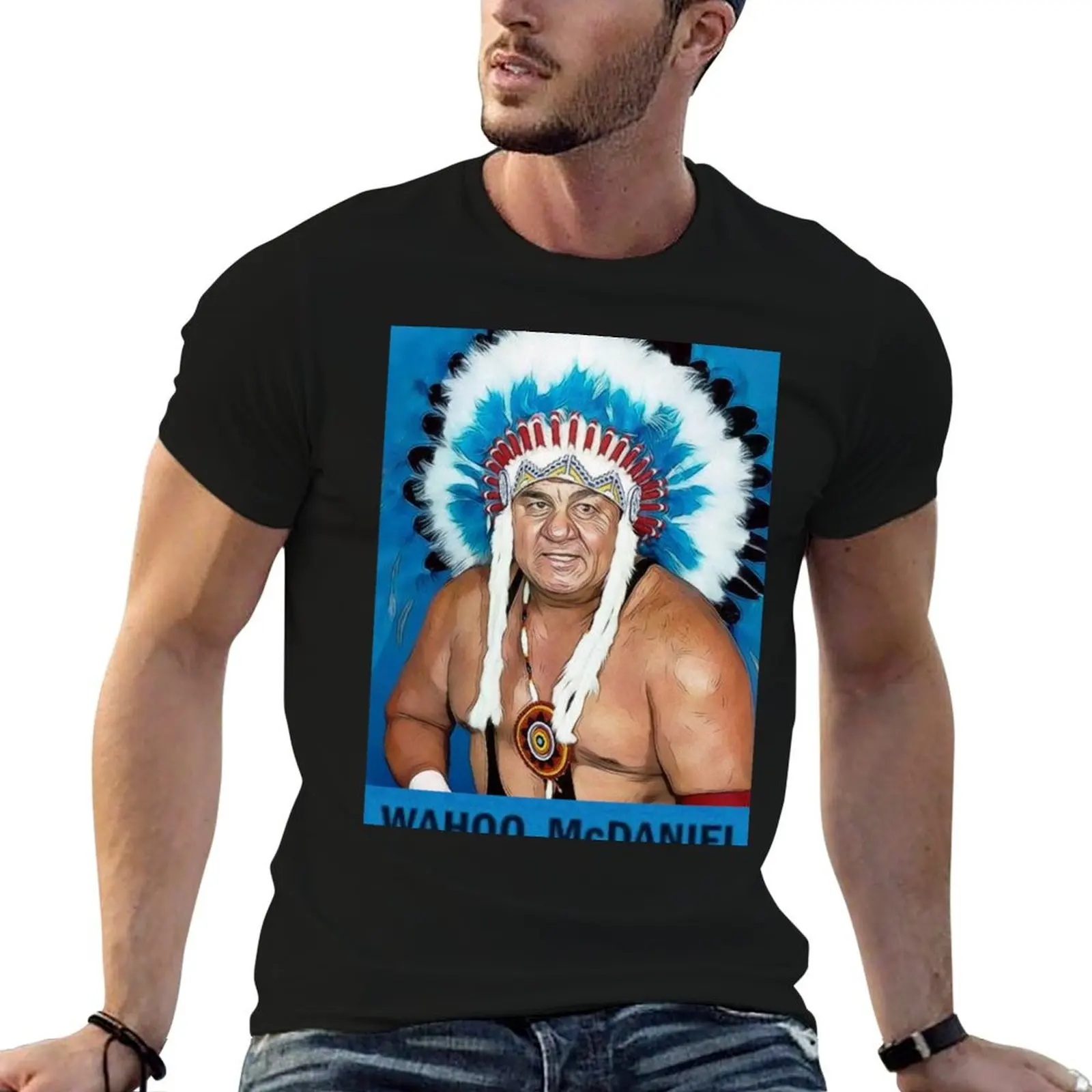

Wahoo McDaniel T-Shirt t shirt for man cotton t shirts high quality man t shirts high quality luxury brand T-shirt